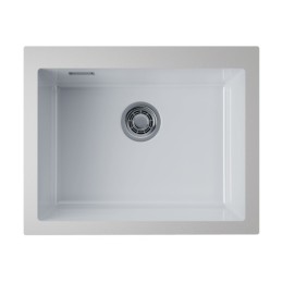 Мойка Omoikiri Omishima 60-U-WH Glossy Natceramic/белый глянцевый (4997512)