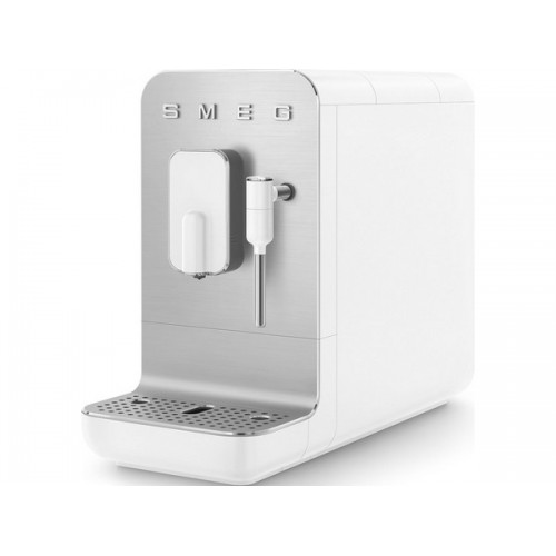 Автоматическая кофемашина SMEG BCC12WHMEU в белом матовом цвете - идеальный выбор для ценителей кофе