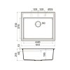 Мойка Omoikiri Daisen 51-ES Artgranit/espresso (4997305)