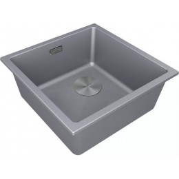 Мойка Paulmark Lumi 45uni 25695, гранит, 455x440 мм, слив в углу