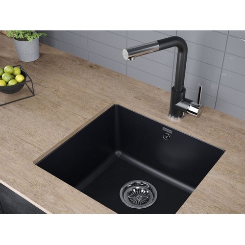 Смеситель Paulmark Kassel Ka214311-BLM (418) черный - стиль и функциональность для вашей кухни