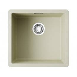 Мойка 34697 Omoikiri Kata 44-U-BE Artgranit 440x420 мм подстольная, ваниль