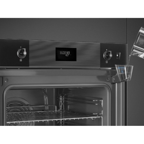 Духовой шкаф SMEG SO6101S2B3 с паром - Эффективное решение для готовки с инновационными функциями