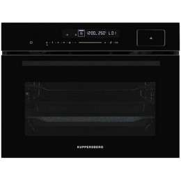 Духовой шкаф Kuppersberg KSO 616, 50л, черный, пар, 3 кВт, SKU 22998