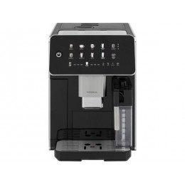 Кофемашина KRONA 31499, черная/нержавеющая сталь, 19 бар, 1,5 л, автоматический капучинатор