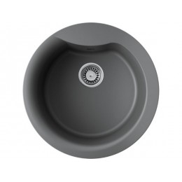 Мойка Omoikiri Yasugata 48R-PL 34900 Tetogranit Ø485мм, 10мм, врезная