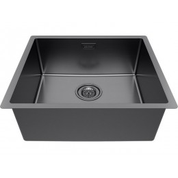 Мойка Paulmark Lassan 49 uni 26605, нержавеющая сталь, 490х440х200 мм, 1 чаша, шумопоглощение