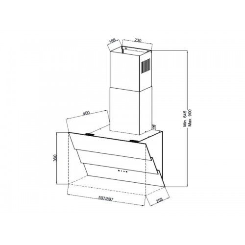 Вытяжка Kuppersberg F 605 B