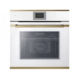 Духовой шкаф Kuppersbusch BP 6550.0 W4, 60 см, белое стекло, 70 л, пиролитический, 14 режимов, SKU 32906