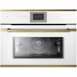 Духовой шкаф Kuppersbusch CBP 6550.0 W4, электрический, 44 л, белое стекло, 14 режимов, SKU 32807