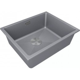 Мойка Paulmark Lumi 55uni LU55-GRM, 600 мм, гранит, 555x460x210 мм, SKU 25707