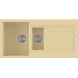Мойка Longran Enigma ENG1000.500 15 - 08 Colorado, гранит, 1000x500 мм, врезная, оборачиваемая, 3 1/2.