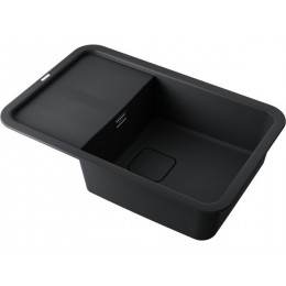 Мойка 34610 Omoikiri Tasogare 78-BL Artgranit, 780x510 мм, врезная, черный