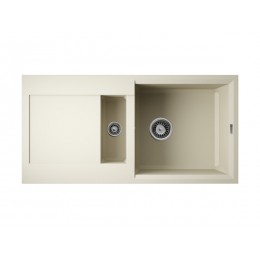 Мойка 35010 Omoikiri Sakaime 86-2-BE Tetogranit, 860x435 мм, врезная, с крылом