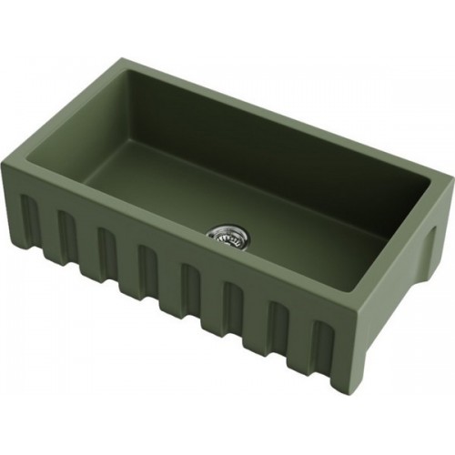 Мойка Omoikiri Mikura 83-OL Natceramic в цвете оливы - идеальное решение для вашей кухни