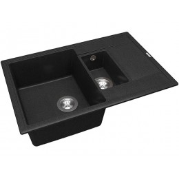 Мойка Florentina Липси 780К 2 чаши, кварц, 780х510 мм, SKU 21313
