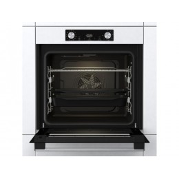 Духовой шкаф Gorenje BOS6737E09WG, 60 см, белый, 77 л, A, 300°C, сенсорный таймер, Gratin, ExtraSteam, вентиляция.