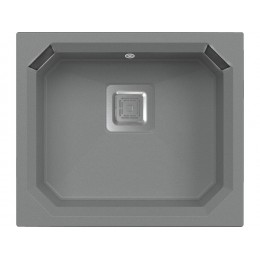 Мойка Longran 28913, гранит, под столешницу, 1 чаша, 533x457 мм