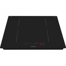 Варочная панель MEFERI MIH604BK 59 см, индукционная, черная, 4 конфорки, 7000 Вт, SKU 29314