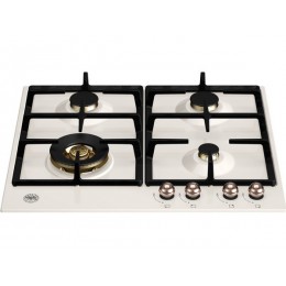 Варочная панель Bertazzoni P604LHERAC 60 см, газовая, слоновая кость, 4 конфорки, чугун. SKU 10118