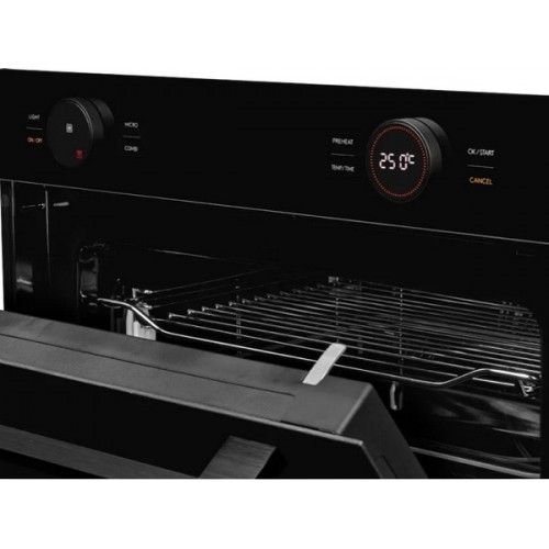 Духовой шкаф Kuppersberg KMW 612 Black компактный с СВЧ – идеальное решение для вашей кухни