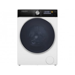 Стирально-сушильная машина MAUNFELD MFWD14106WH03, 10кг, 6кг, инверторный двигатель, 1400 об/мин, белая, сенсорное управление, 16 режимов, SKU 33621.