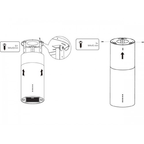 Вытяжка MEFERI TUBE35WH ISLA ULTRA - Эффективное решение для вашей кухни