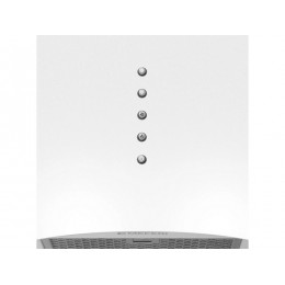 Вытяжка MEFERI TUBE35WH ISLA ULTRA 29422, белая, 1200 м³/ч, 3 скорости