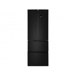 Холодильник MAUNFELD MFF180NFBE01, 365л, черный, инверторный, NoFrost, A++ (SKU 33323)