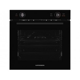Духовой шкаф Kuppersberg HT 612 Black, 60 см, 72 л, A+, 12 режимов, сенсорный таймер, SKU 22325