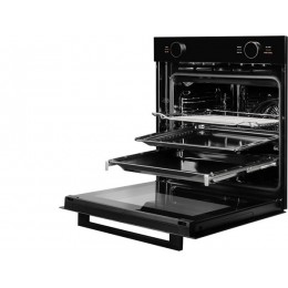 Духовой шкаф Kuppersberg HT 612 Black, 60 см, 72 л, A+, 12 режимов, сенсорный таймер, SKU 22325
