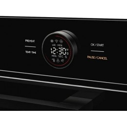 Духовой шкаф Kuppersberg HT 612 Black, 60 см, 72 л, A+, 12 режимов, сенсорный таймер, SKU 22325