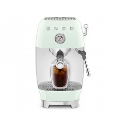 Кофемашина SMEG ECF03PGEU 15 бар, 1.6 л, алюминий, капучинатор, SKU 33227