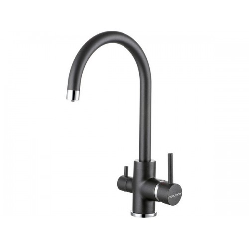 Смеситель Paulmark Essen Es213211-BLM (418), черный