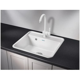 Мойка Granula ST-5601, врезная, кварцевая, 1 чаша, 560x500 мм, SKU 37129.