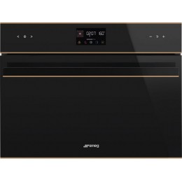 Духовой шкаф SMEG SO4602M1NR 40л, 800Вт, черное стекло, ЖК-дисплей, 11 функций, SKU 29629