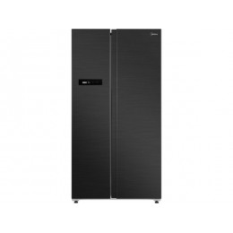 Холодильник MIDEA MDRS791MIE45, 91 см, черный, 604 л, No Frost, A++