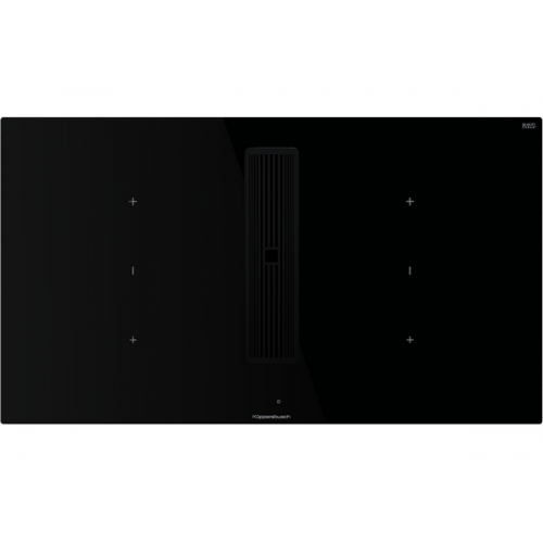 Варочная панель Kuppersbusch KMI 9350.0 SR Black Velvet - Индукционная с Вытяжкой