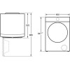 Стиральная машина MAUNFELD MFWM148WH03 – Купить по выгодной цене с доставкой
