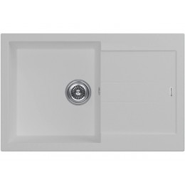 Мойка Kuchenstern PLAT 50 белый, 780x500 мм, акрил, SKU 30836