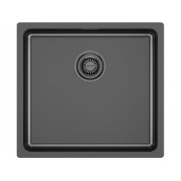 Мойка 33137 Paulmark Vista 48, нержавеющая сталь, 1 чаша, 480x440 мм