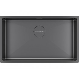 Мойка Kuchenstern KRAFT 80, нержавеющая сталь, 740x440 мм, SKU 30738