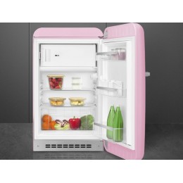 Холодильник SMEG FAB10RPK6, 54.5 см, 122 л, розовый глянец, D класс, 35 дБ, 29238