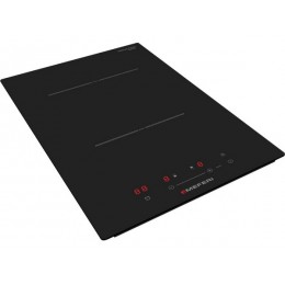 Варочная панель MEFERI MIH302BK 29540, индукционная 29 см, черная, стеклокерамика, 2 конфорки, 3500 Вт.