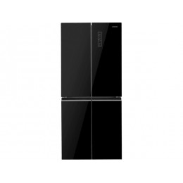 Холодильник MAUNFELD MFF183NFBE 33441, Side-by-side, черный, 451 л, A++, NoFrost