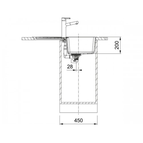 Мойка Franke CNG 611/211-78 белая (114.0639.683) - Качественные мойки для кухни