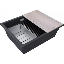 Мойка Paulmark Lumi-multi sink 55 uni LU-MULTI 55-BLM, черный