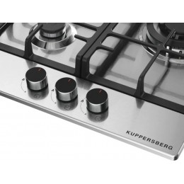 Варочная панель Kuppersberg FS 46 X газовая 45 см, нержавеющая сталь, SKU 28542