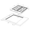 Варочная панель Kuppersberg FS 46 X газовая - Эффективность и стиль для вашей кухни