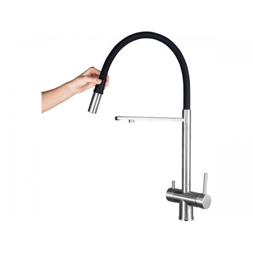 Смеситель Arona ARM 309 SATIN нержавеющая сталь